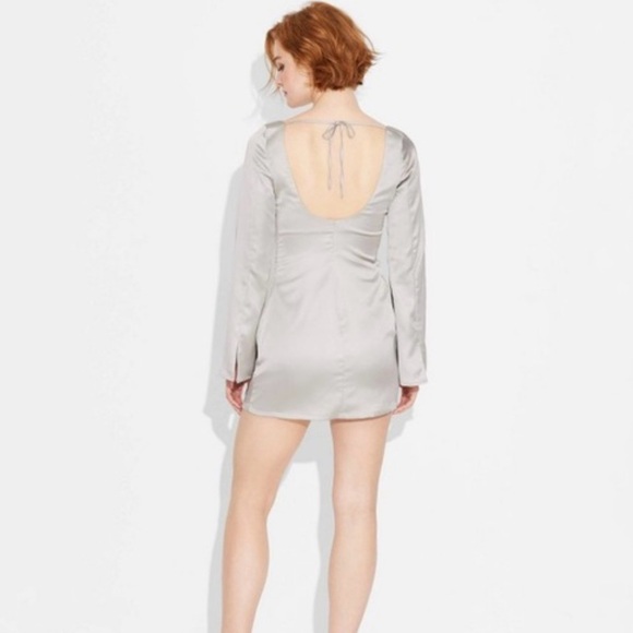 Wild Fable Silver Chemise Dress - Picture 2 of 6